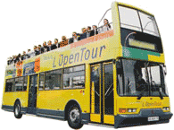 L'Open Tour double-decker bus